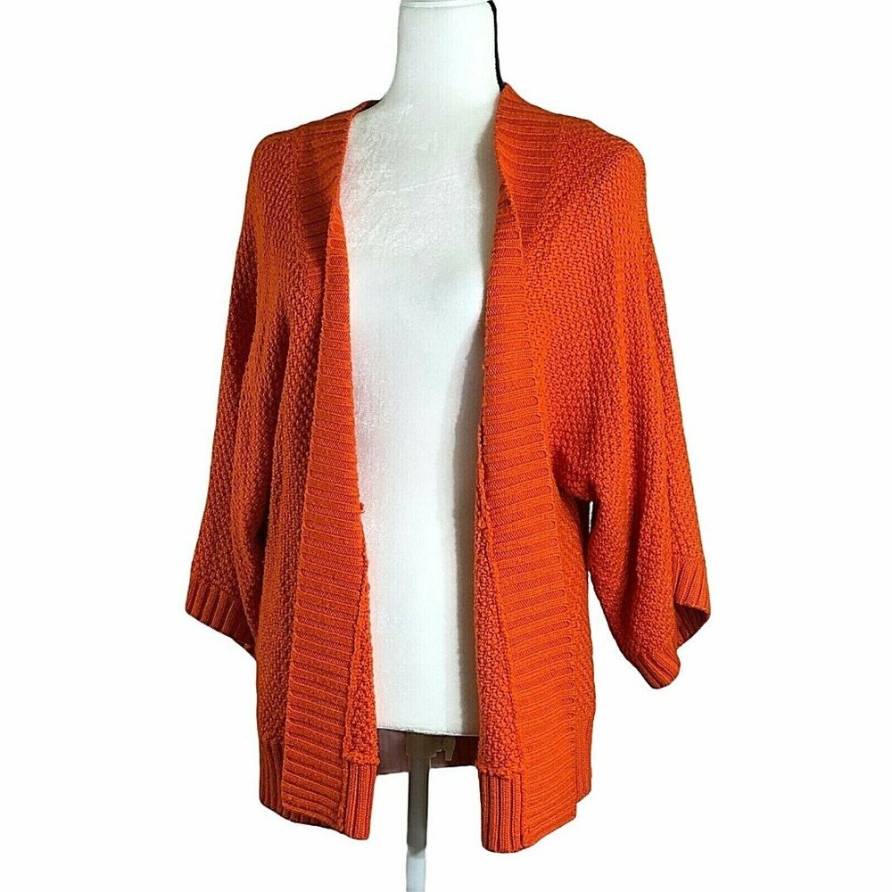 Chicos Womens Size 3 Open Front Cardigan Sweater - image 1